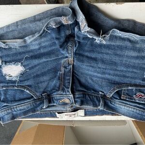 Hollister Distressed  Denim Shorts